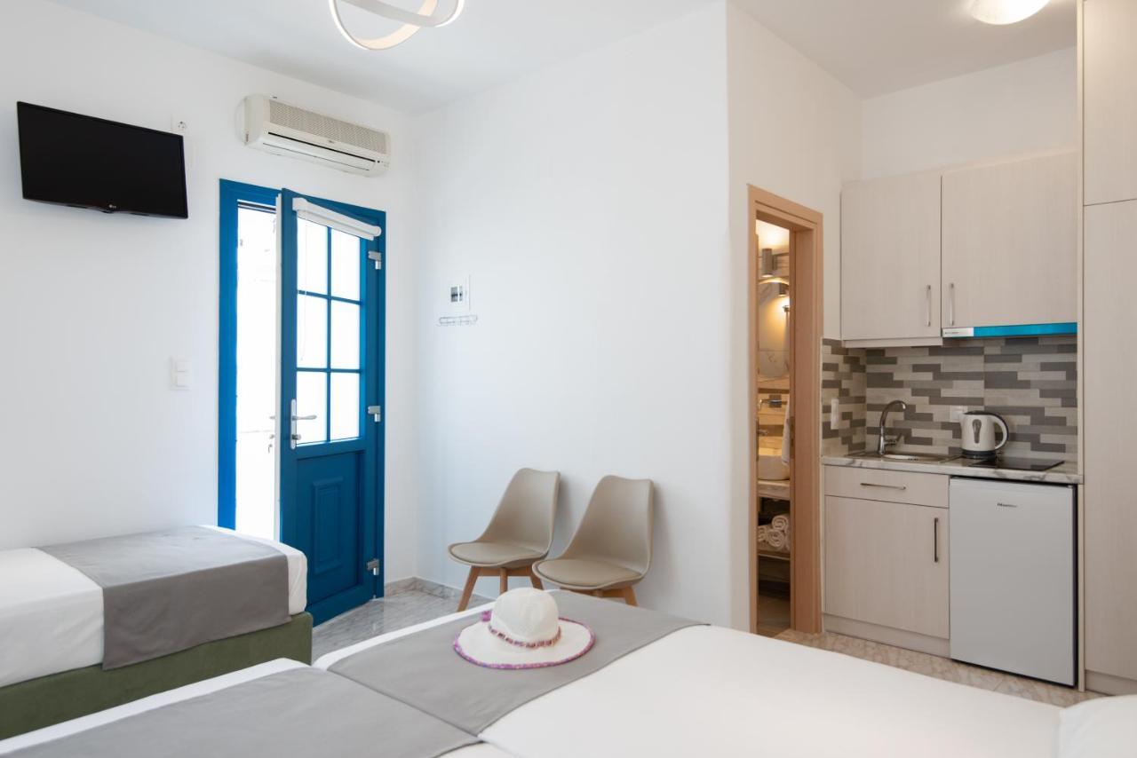 Theodora Rooms Kamares  ภายนอก รูปภาพ